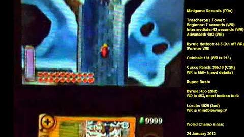 ALBW - World Record on Treacherous Tower Intermediate 42 (proof video)