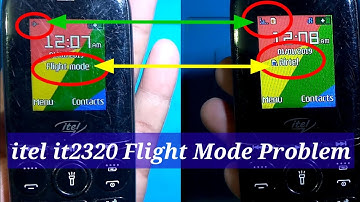 Itel it2320 Flight Mode | All Phone Flight Mode Setting | How To Remove Flight Mode | Flight Setting