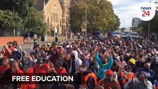 WATCH | Protesting UCT students occupy Kramer building on campus, demand free education