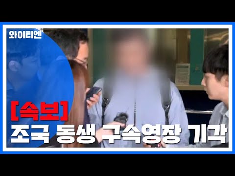 [속보] 법원, &amp;#39;<strong>웅동학원</strong> 의혹&amp;#39; 조국 동생 구속영장 기각 / YTN