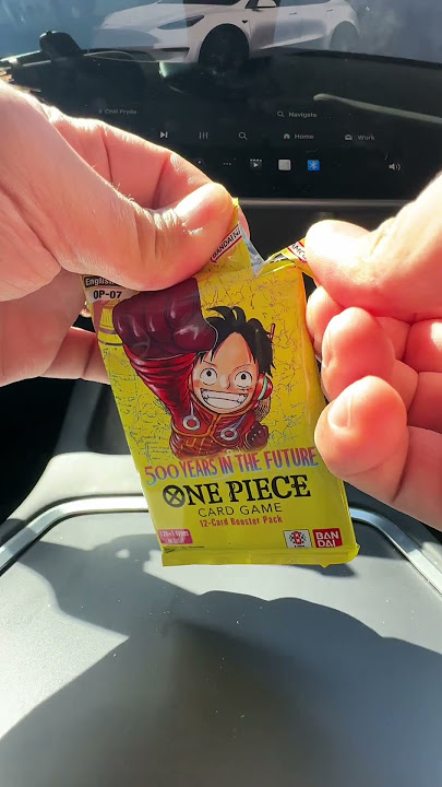 Opening 500 Years into the Future OP7 in the Tesla #OnePieceTCG #OPTcg #onepiececardgame #op7 #yt