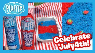 Playfoam Pluffle™ Sensory Bins 🇺🇸 | 4th of July Fun for Kids @EducationalInsights
