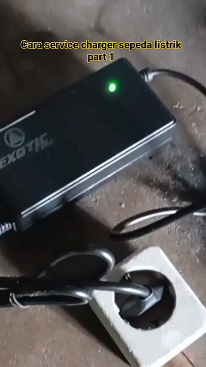 TANDA AWAL KERUSAKAN PADA CHARGER SEPEDA LISTRIK