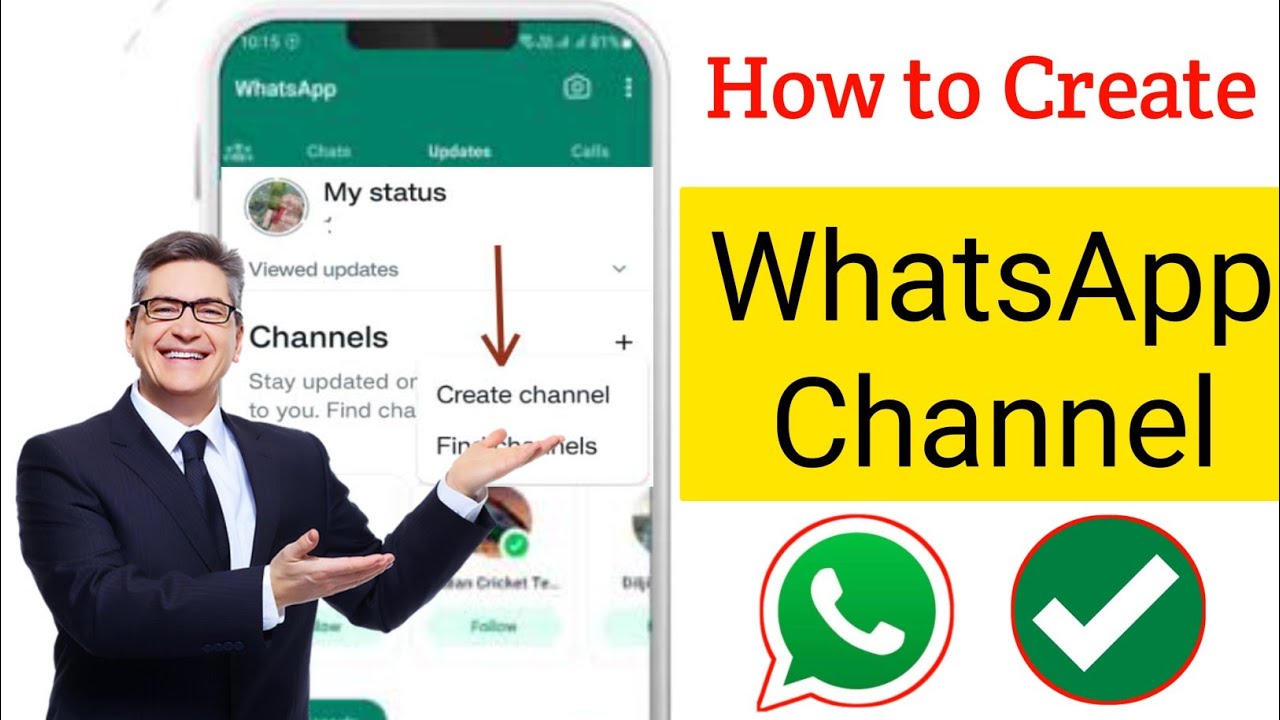 How to create whatsapp channel (new process) - YouTube