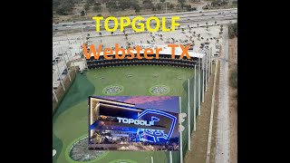 Topgolf Webster Texas Aerial 4K Drone Video screenshot 5