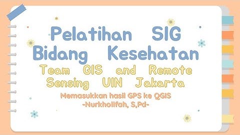 Input file GPS Essentials ke QGIS