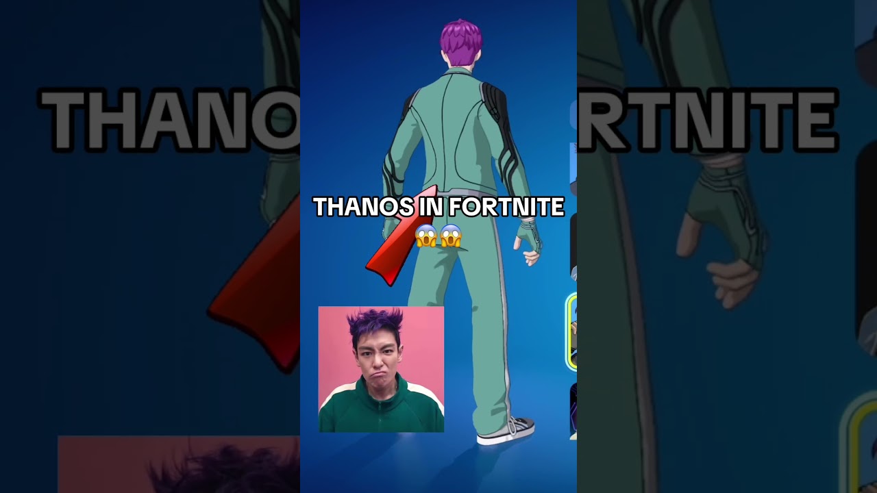 Thanos Squid Game is now in FORTNITE😱