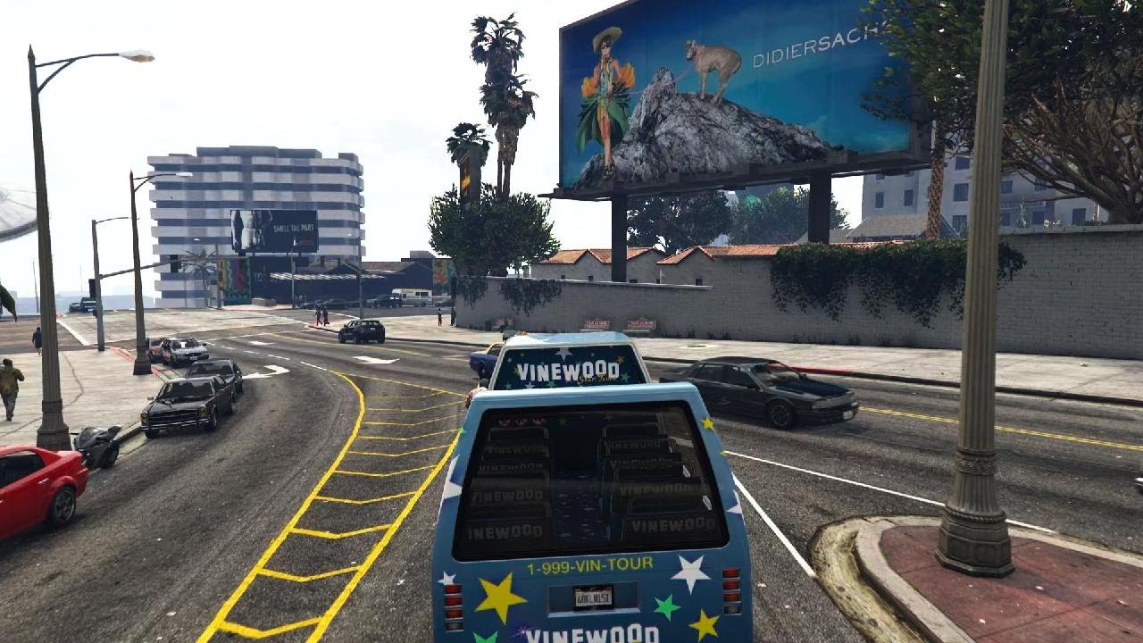 Grand Theft Auto Vinewood tour YouTube