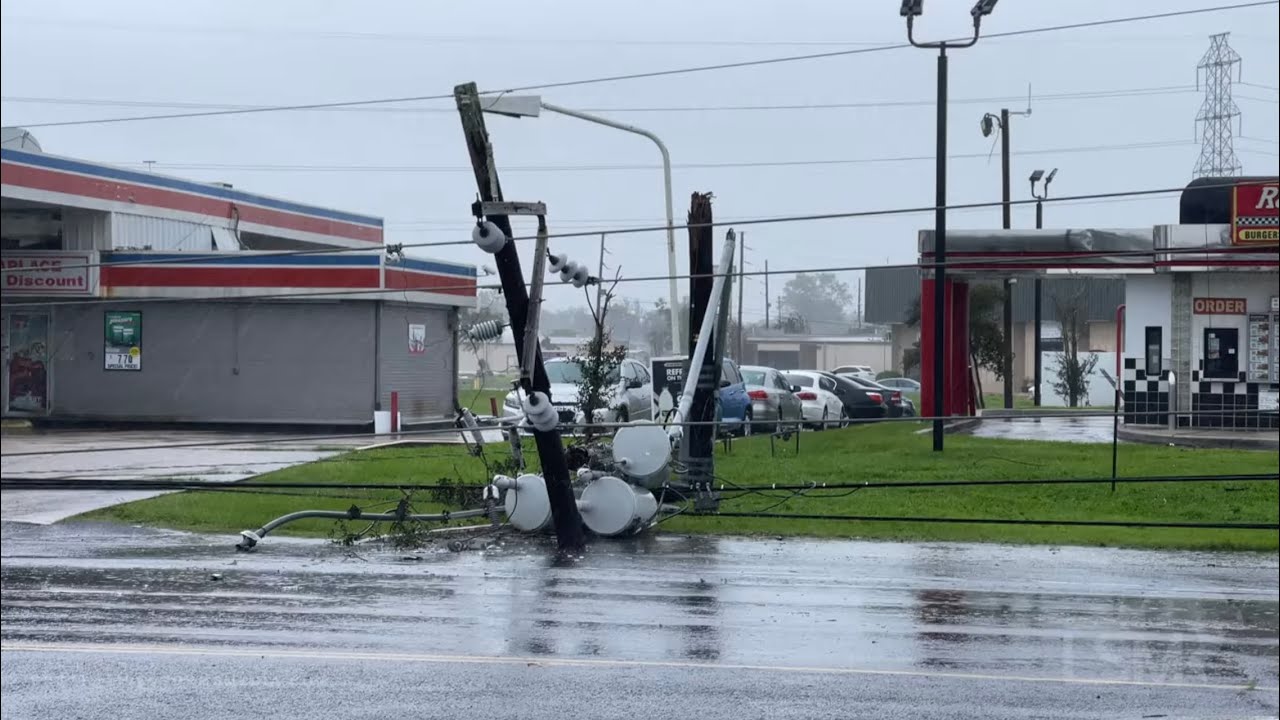 08292021 LaPlace, LA Boutte, LA Hurricane Ida Damage High Winds