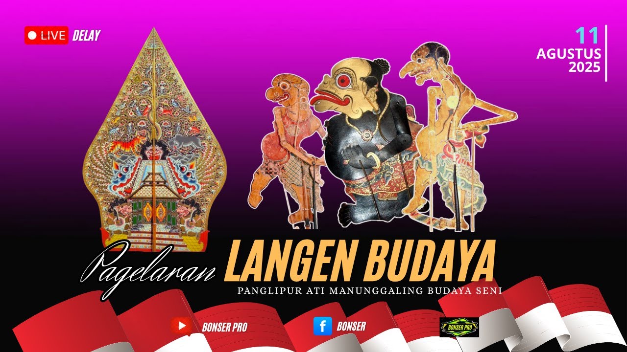 PAGELARAN  WAYANG   ( LANGEN BUDAYA )   SENIN  11  AGUSTUS 2025 | DELAY
