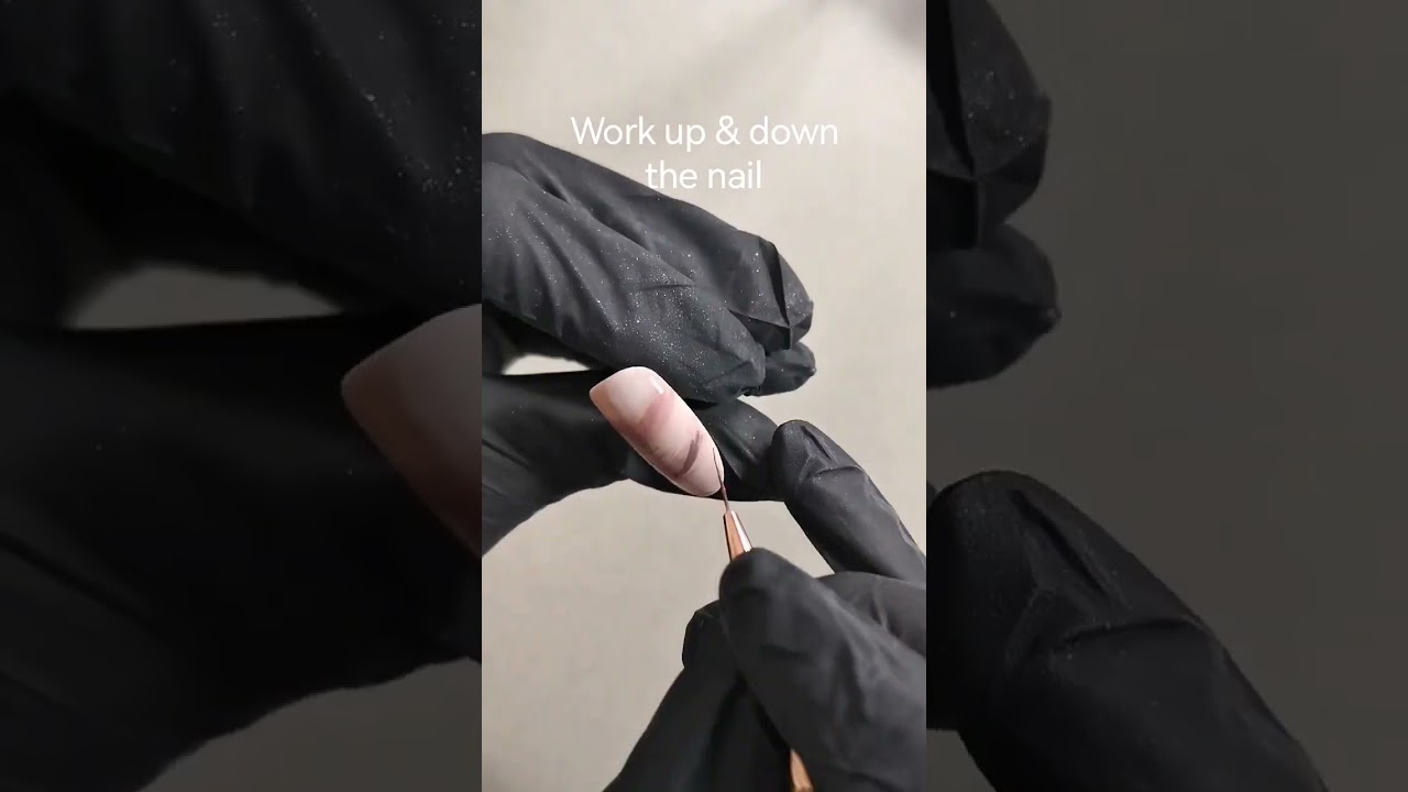 shell nail art design