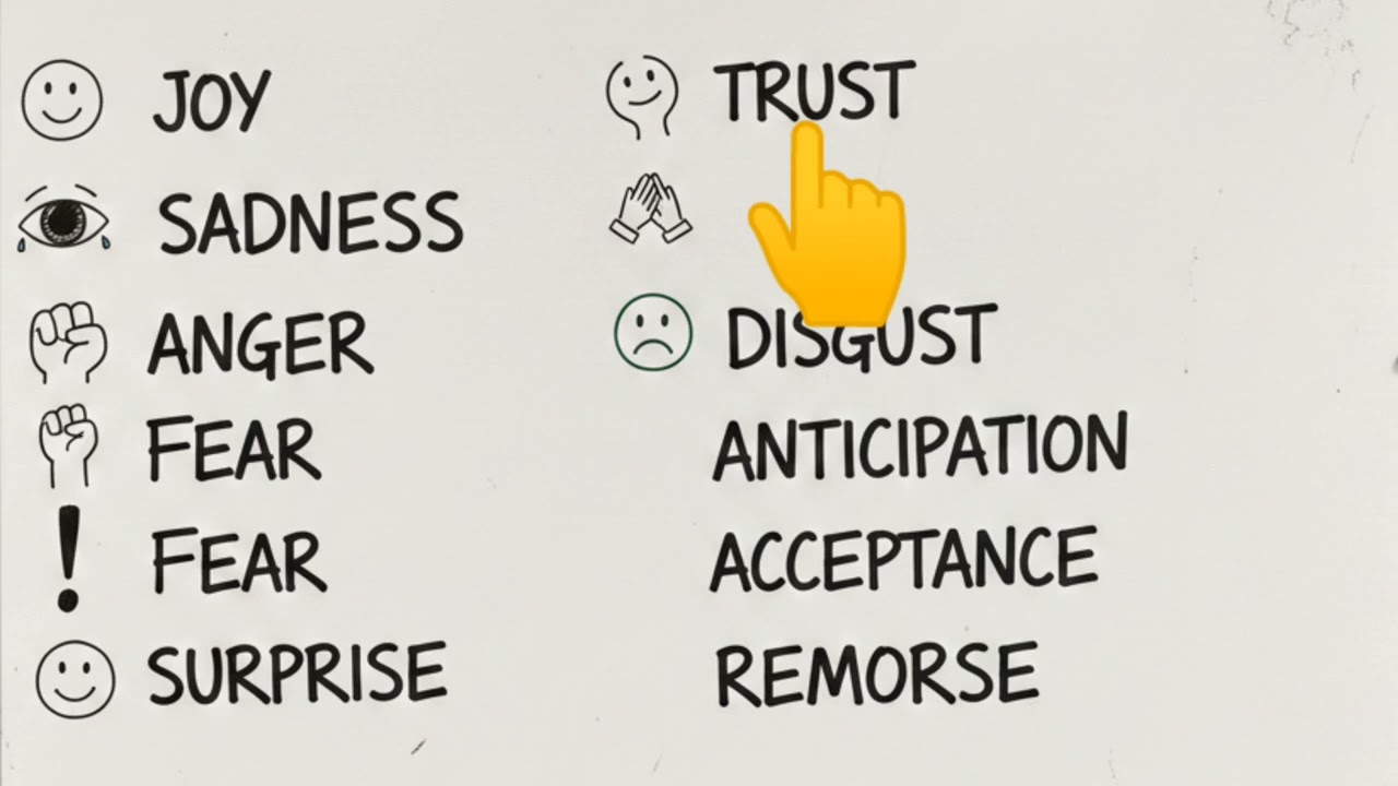 Learn Emotions for Kids Fun Feelings Song Joy Sad Anger Fear Surprise | Whiteboard Learning