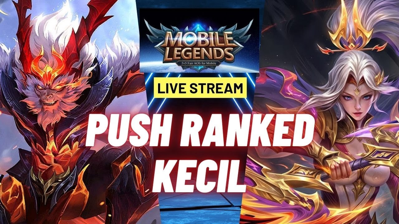 🔴 LIVE STREAMING ENZIE GAME || PUSH RANK MOBILE LEGENDS 