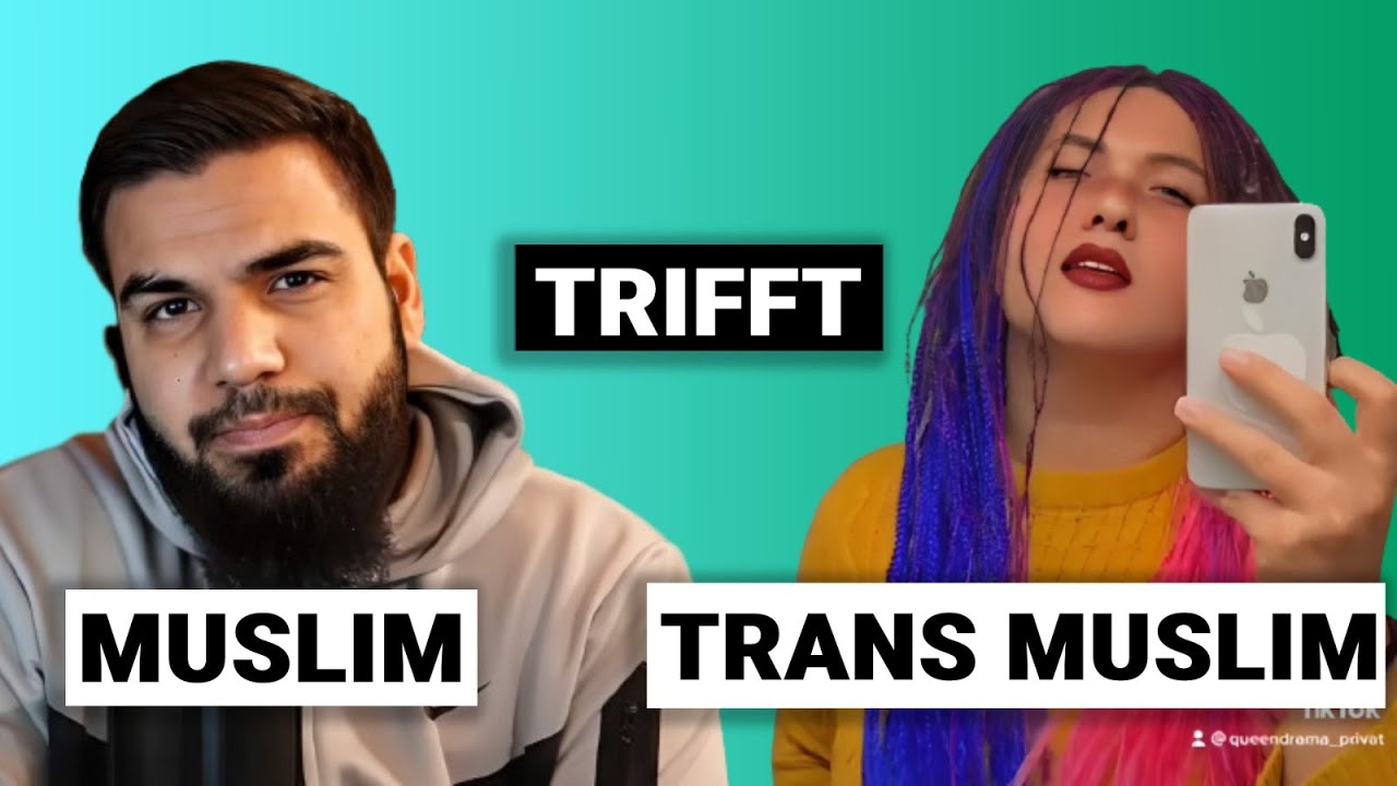 MUSLIM trifft muslimische TRANS-FRAU! - TEIL 1 - Anas Islam trifft QueenDrama
