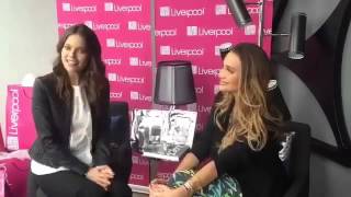 Emily DiDonato & Hannah Davis sending greetings at Glamour México (March 2nd)