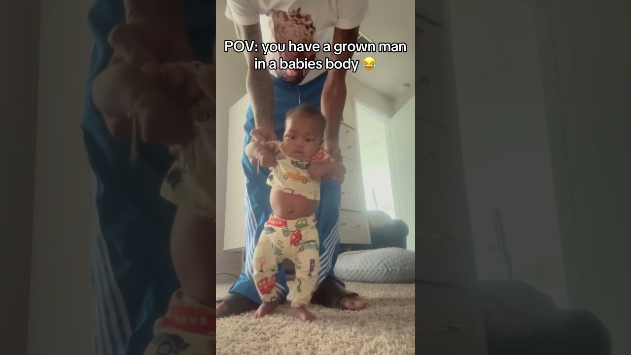 POV You Have A Grown Man In Babies Body 
