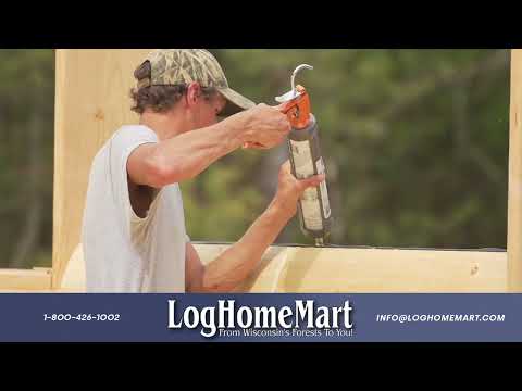 Video: Energy Seal™️ - Textured Wood and Log Caulk