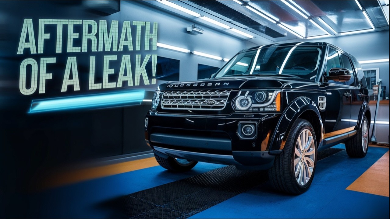 Soaked Discovery Interior The Shocking Aftermath of a Leak! YouTube