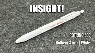 INSIGHT! Rotring 600 3 in 1 × Holbein – Japan Exclusive Multipen