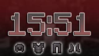 Full Netherite Armor Speedrun World Record [15:51]