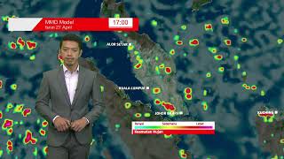 MET MALAYSIA - Laporan Cuaca 27 April 2026 (Pagi) screenshot 1
