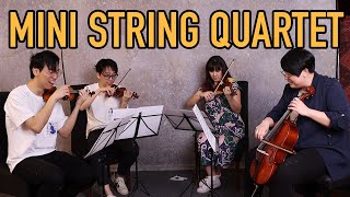 Video voorbeeld van "Different Size String Quartet"