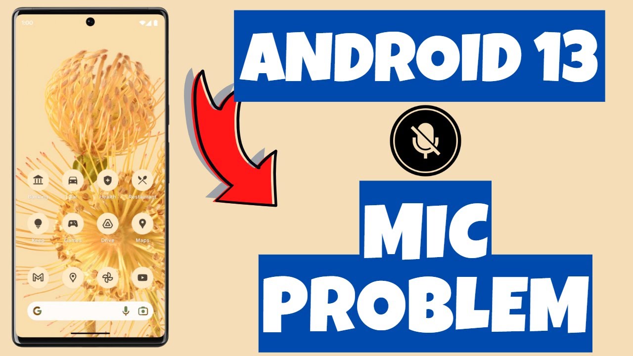 How to Fix Mic Problem Android 13 || Android 13 mic not working 2023 ...