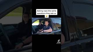 Famous asking cops the same questions they ask us tik tok Wealth