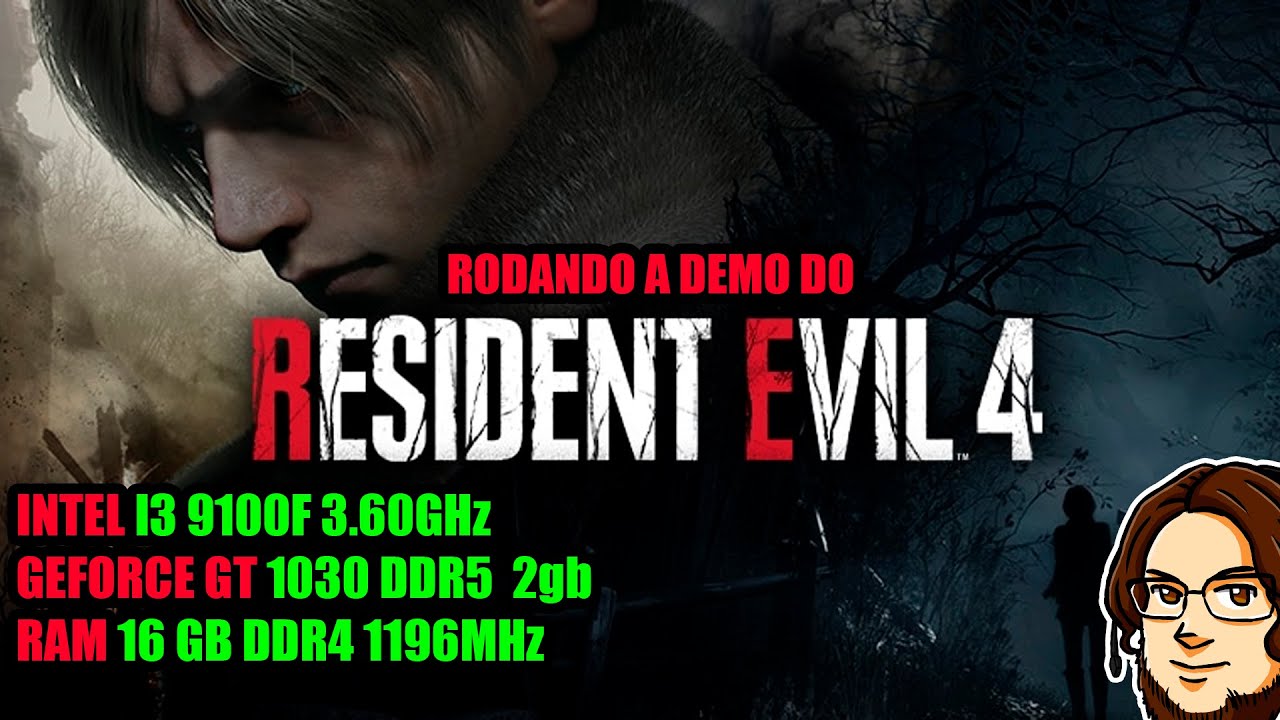 Resident Evil 4 Remake Demo - Rodou no PC Fraco ? (GT 1030 , i3
