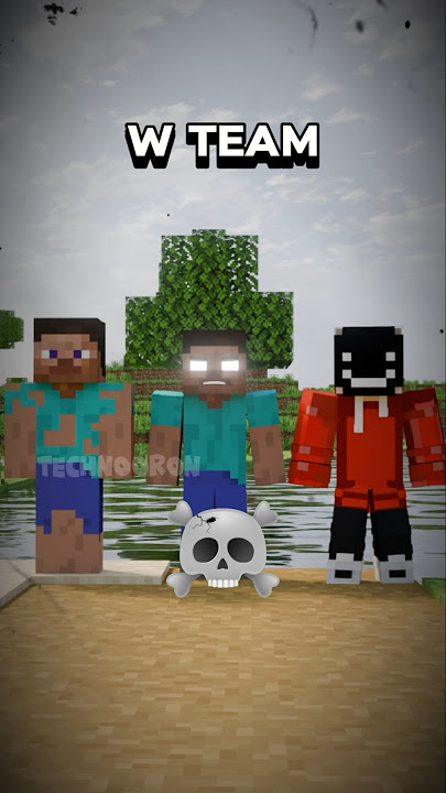 W Team 💀 | Minecraft Animation #sigma #herobrine #kevin #dream #minecraft #animation #shorts