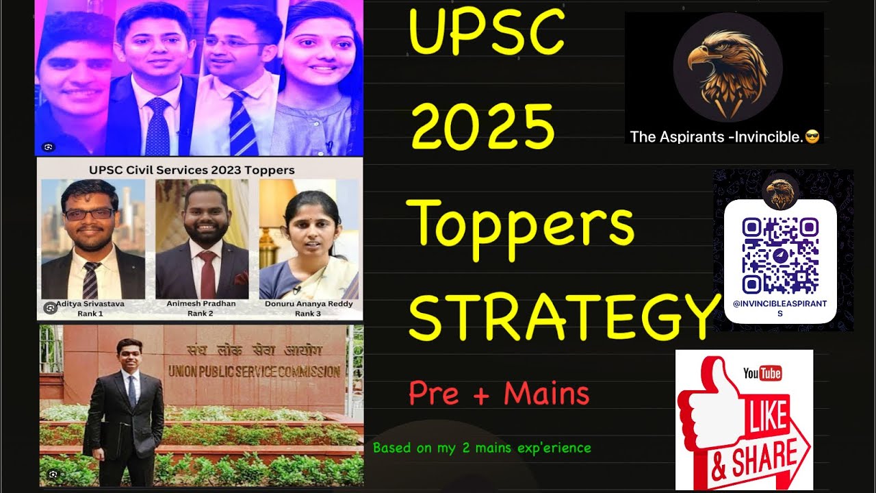 How to prepare for UPSC 2025. 12 months plan for UPSC 2025 Pre +Mains # ...