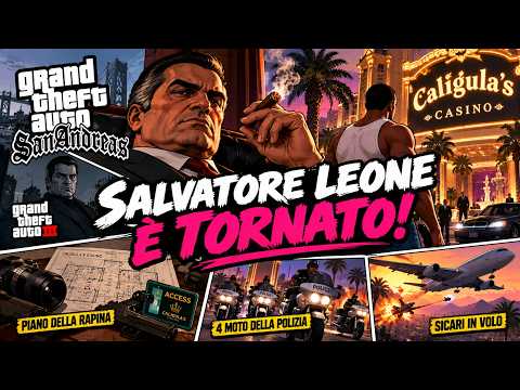SALVATORE LEONE È TORNATO!🦁| #53 | GTA SAN ANDREAS | ROAD TO GTA 6