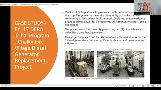 TELS 2023 EPA Diesel Emissions Reduction Act DERA Tribal Program