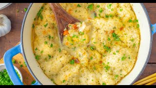 Bisquick Chicken and Dumplings | Kitchen Fun With My 3 Sons