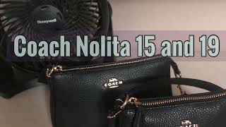 Coach Nolita 15 in Straw