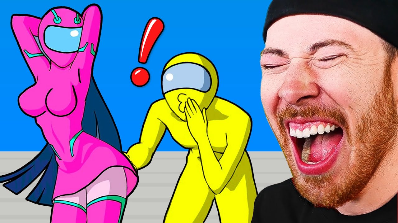 FUNNY ANIMATIONS That will Make you LAUGH (Among Us)