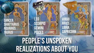 What are people’s unspoken realizations about you? - Pick a Card Tarot Reading