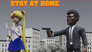 Samuel L. Jackson - Stay the F**k at Home (animated)