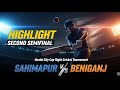 Highlight Second Semifinal Sahimapur VS Beniganj Hardoi City Cup Night Tournament #cricket #sports