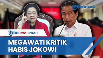 Perdana! Megawati Sebut Nama Jokowi Sejak Diisukan Retak Gegara Pilpres, Kritik Habis di Depan PDIP
