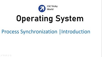 OS| Process synchronization | introduction | GATE CS| NTA NET CS| DSSSB| HSSC PGT CS| NIC Scientist