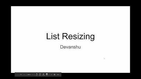List Resizing in C#
