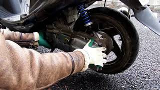 グランドアクシス「ビックセカンダリ」交換再カスタム計画編バイクカスタム