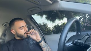 ROLLING A BLUNT AND PUTTING WAX IN IT HOTBOX SESH