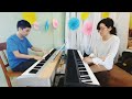 Golden hour /piano duet