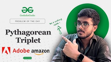 Pythagorean Triplet | S.C ➡️ O(Max) | 🧑‍💻 C++, Java, Python | Most Optimal Solution | POTD | GFG
