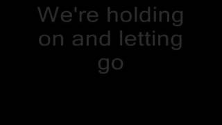 Video thumbnail of "Ross Copperman- Holdin On and Letting Go - with lyrics"