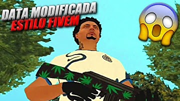 NOVA DATA MODIFICADA ESTILO FIVEM (Sem Bug de Render) P/ SAMP LAUNCHER E PC FRACO