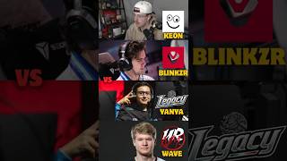 Keon vs Blinkzr vs YanYa vs Wave 🤯🔥 #apexlegends