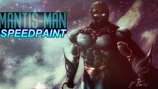 Better than Bat-Man (Mantis-Man) The Speedpaint